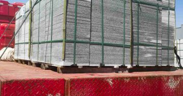 包头 芝麻白火烧规格板地铺石300*600/600*600