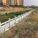 包头 白麻河道栏杆效果展示图