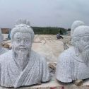 包头 白麻花岗岩石材人物立体雕刻