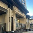 包头 黄金麻花岗岩荔枝面小区门楼外墙干挂