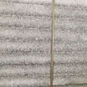 包头 芝麻白火烧成品厚薄均匀，B料价格接近A料质量