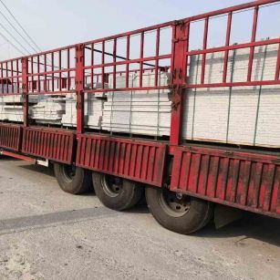 包头 白麻荔枝面外墙干挂，工厂装车日常