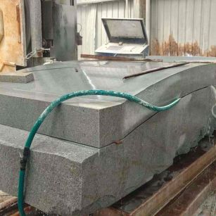 包头 芝麻灰异型加工-拱桥