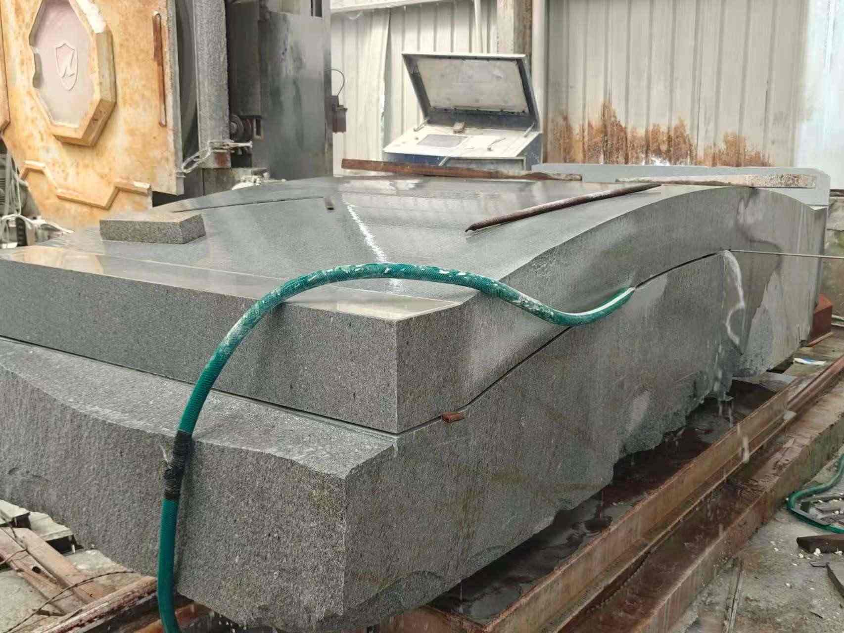 包头 芝麻灰异型加工-拱桥