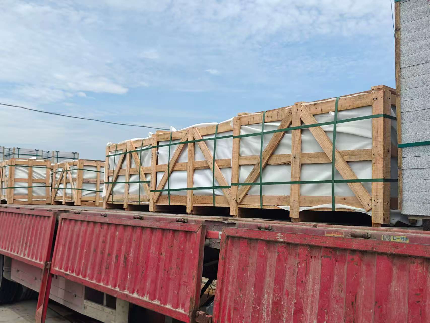 包头 芝麻白花岗岩地铺石出口专车-泰国游