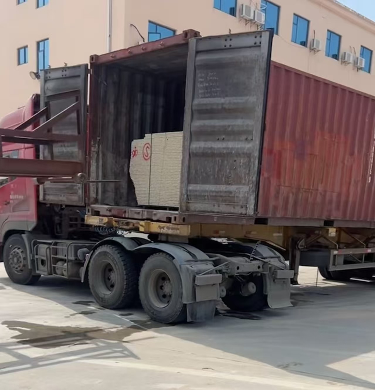 包头 黄金麻荔枝面毛板