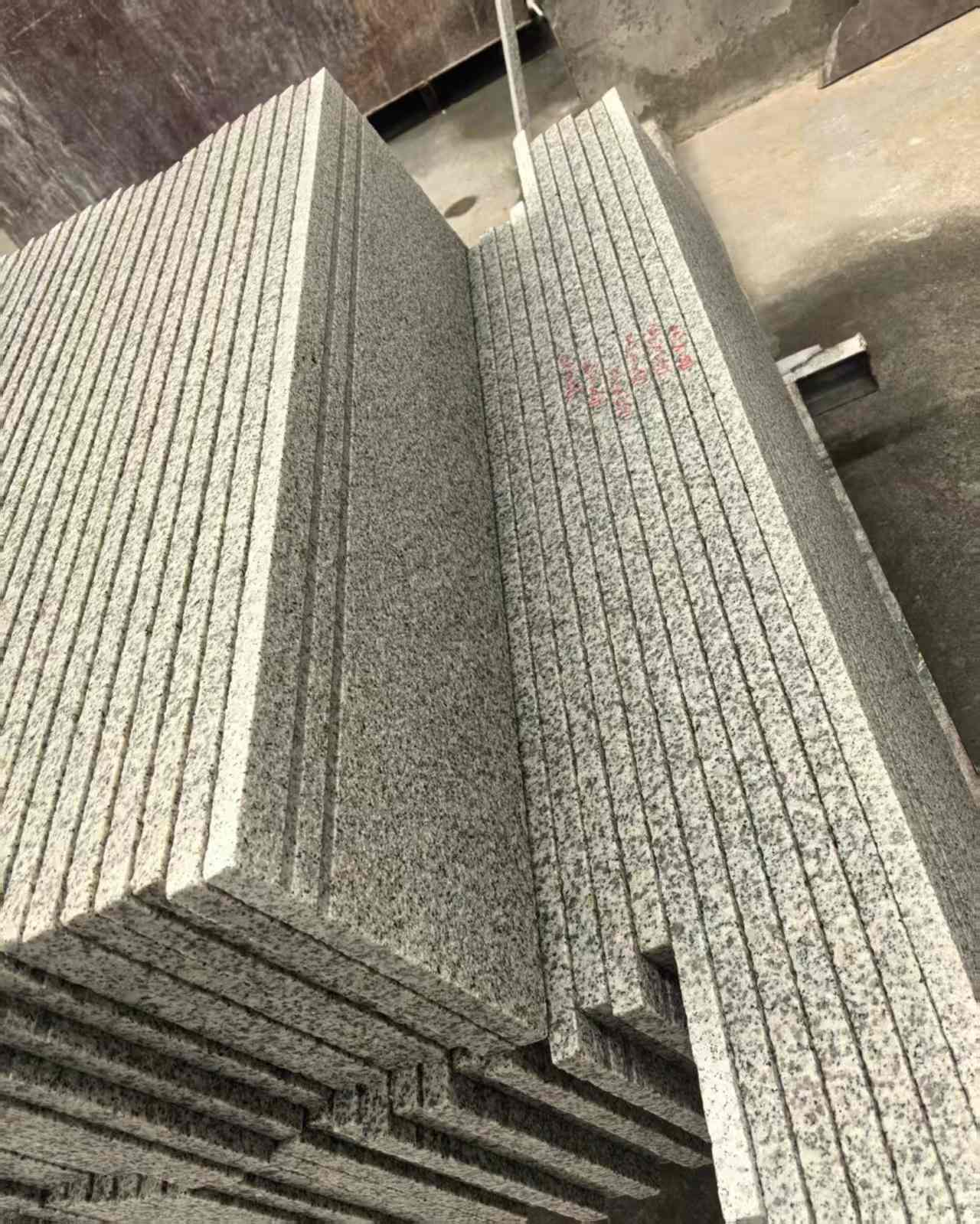 包头 白麻荔枝面花岗岩楼梯踏步